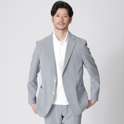 【８０周年記念アイテム】「ＳＴＵＡＲＴ’Ｓ　ＴＲＡＶＥＬＥＲ」ミニギンガムレインジャケット（水をはじく）（セットアップ対応）（Ｊ１Ｄ７５１５