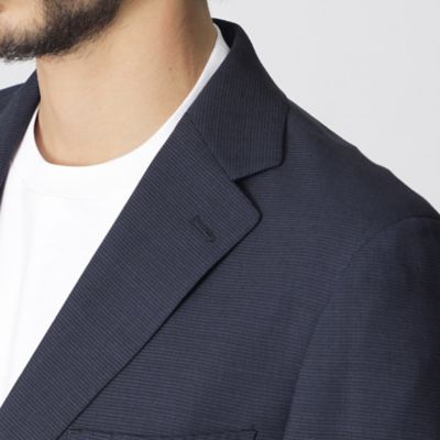 【Ｎｉｋｋｅｉ　ｍａｇａｚｉｎｅ掲載】「ＳＴＵＡＲＴ’Ｓ　ＴＲＡＶＥＬＥＲ」ハイスペックポーラミニチェックジャケット（セットアップ対応）（Ｊ