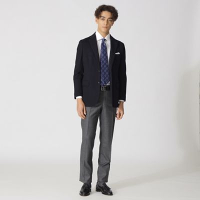 【Ｎｉｋｋｅｉ　ｍａｇａｚｉｎｅ掲載】「ＳＴＵＡＲＴ’Ｓ　ＴＲＡＶＥＬＥＲ」　１０　Ｍｏｎｔｈ　ジャージーブレザー　Ｏｒｉｇｉｎａｌ　Ｆａｂ