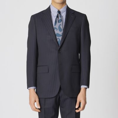 【Ｎｉｋｋｅｉ　ｍａｇａｚｉｎｅ掲載】【ＢＡＫＥＲ　ＭＯＤＥＬ】シャドウフェイドストライプ柄スーツ（Ｊ１Ｈ２３５１３Ｌ＿）