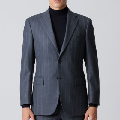 【ＥＡＳＴＧＡＴＥ　ＭＯＤＥＬ】カレッジフラノチョークストライプスーツ／セットアップ（Ｊ１Ｈ３０８４７Ｌ＿）