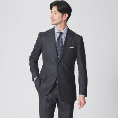 【ＧＬＯＢＡＬ×ＥＡＳＴＧＡＴＥ　ＭＯＤＥＬ】ウールブレンドミニバーズアイスーツ／セットアップ（Ｊ１Ｈ９６１６４Ｌ＿）