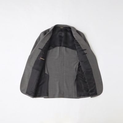 【ＧＬＯＢＡＬ×ＥＡＳＴＧＡＴＥ　ＭＯＤＥＬ】ウールブレンドミニバーズアイスーツ（Ｊ１Ｈ９９３２２Ｌ＿）