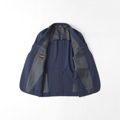【Ｎｉｋｋｅｉ　ｍａｇａｚｉｎｅ掲載】【ＧＬＯＢＡＬ　ＭＯＤＥＬ】トロピカルストライプスーツ（Ｊ１Ｈ９９５０７Ｌ＿）