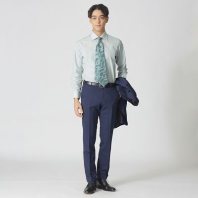 【Ｎｉｋｋｅｉ　ｍａｇａｚｉｎｅ掲載】ストライプ柄ドレスシャツ（Ｊ１Ｌ０６５２２＿＿）