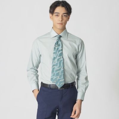 【Ｎｉｋｋｅｉ　ｍａｇａｚｉｎｅ掲載】ストライプ柄ドレスシャツ（Ｊ１Ｌ０６５２２＿＿）