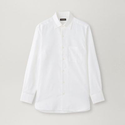 ＜Paul Stuart (Men)＞イージーケアロイヤルオックスフォードドレスフライＢＤカラーシャツ（形態安定）（Ｊ１Ｌ０９０２２＿＿）