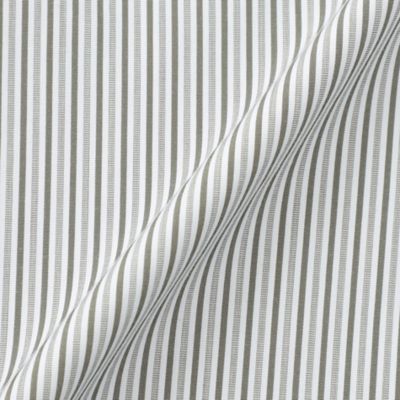 【Ｎｉｋｋｅｉ　ｍａｇａｚｉｎｅ掲載】オルタネイトストライプセミワイドカラーシャツ（Ｊ１Ｌ１６３６０＿＿）