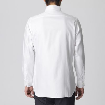 【Ｎｉｋｋｅｉ　ｍａｇａｚｉｎｅ掲載】「ＱＵＩＮＴＥＳＳＥＮＴＩＡＬ」エジプシャンコットンフレンチツイルドレスシャツ（Ｊ１Ｌ６９００２＿＿）