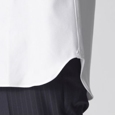 【Ｎｉｋｋｅｉ　ｍａｇａｚｉｎｅ掲載】「ＱＵＩＮＴＥＳＳＥＮＴＩＡＬ」エジプシャンコットンフレンチツイルドレスシャツ（Ｊ１Ｌ６９００２＿＿）