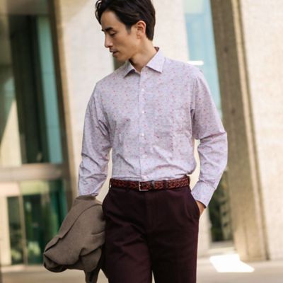 ｌｉｂｅｒｔｙミニフラワープリントイタリアンカラーシャツ ｊ１ｍ０１４４１ 三越伊勢丹オンラインストア 公式