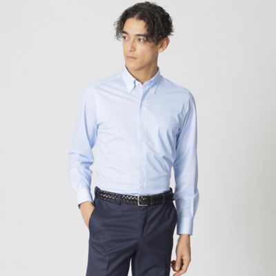 【Ｎｉｋｋｅｉ　ｍａｇａｚｉｎｅ掲載】「Ｓｔｕａｒｔ’ｓ　Ｔｒａｖｅｌｅｒ」　ストライププリント　ストレッチシャツ（Ｊ１Ｍ０２５３１＿＿）