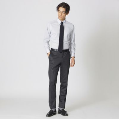 【Ｎｉｋｋｅｉ　ｍａｇａｚｉｎｅ掲載】「Ｓｔｕａｒｔ’ｓ　Ｔｒａｖｅｌｅｒ」　ストライププリント　ストレッチシャツ（Ｊ１Ｍ０２５３１＿＿）