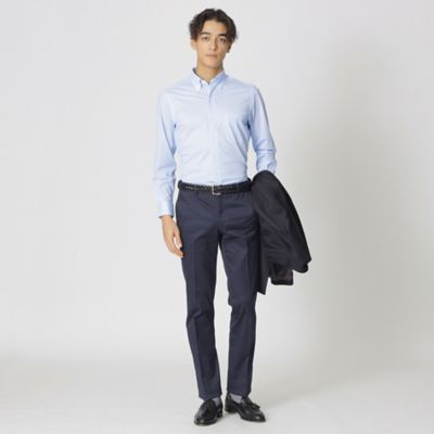 【Ｎｉｋｋｅｉ　ｍａｇａｚｉｎｅ掲載】「Ｓｔｕａｒｔ’ｓ　Ｔｒａｖｅｌｅｒ」　ストライププリント　ストレッチシャツ（Ｊ１Ｍ０２５３１＿＿）