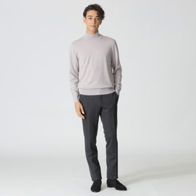 【Ｎｉｋｋｅｉ　ｍａｇａｚｉｎｅ掲載】【Ｗａｓｈａｂｌｅ】ハイネックセーター（Ｊ１Ｎ０２００１＿＿）