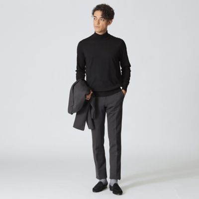 【Ｎｉｋｋｅｉ　ｍａｇａｚｉｎｅ掲載】【Ｗａｓｈａｂｌｅ】ハイネックセーター（Ｊ１Ｎ０２００１＿＿）