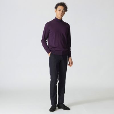 【Ｎｉｋｋｅｉ　ｍａｇａｚｉｎｅ掲載】【Ｗａｓｈａｂｌｅ】ハイネックセーター（Ｊ１Ｎ０２００１＿＿）