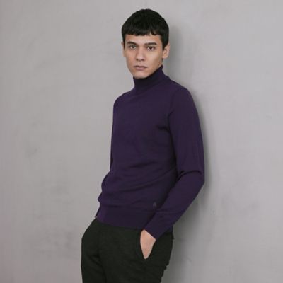 【Ｎｉｋｋｅｉ　ｍａｇａｚｉｎｅ掲載】【Ｗａｓｈａｂｌｅ】ハイネックセーター（Ｊ１Ｎ０２００１＿＿）