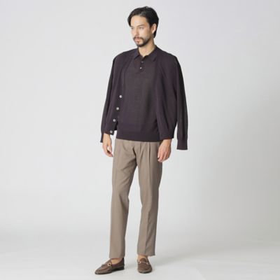 【Ｎｉｋｋｅｉ　ｍａｇａｚｉｎｅ掲載】コットンミックスカノコニットポロシャツ（Ｊ１Ｎ０７３１４＿＿）