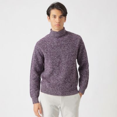 ネップメランジ タートルネックセーター（J1N28616＿＿