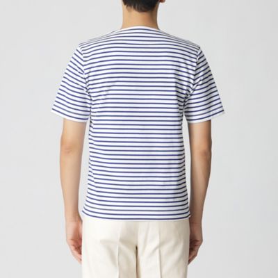 【未使用品】Paul Stuart レディースボーダー柄カットソー ボーダー柄バスクTシャツ(トップス)｜Paul Stuart(ポール