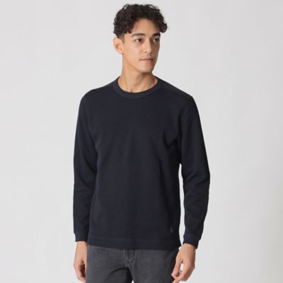 Paul Stuart (Men)/ポール・スチュアート ダブルフェイスワッフルTシャツ(J1P07658__) アオ28G トップス【三越伊勢丹/公式】