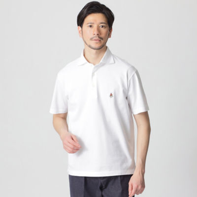 Durmohr ストーンウォッシュ コットンカノコ ポロシャツ Durmohr ストーンウォッシュ コットンカノコ ポロシャツ