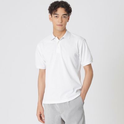 Paul Stuart (Men)/ポール・スチュアート 【WEB・一部店舗限定/UVカット/吸水速乾】クアトロセブンカノコ バイカラーリブポロシャツ(J1P18540__)