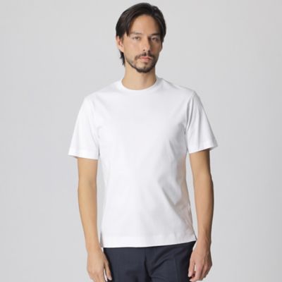 ＜Paul Stuart (Men)＞「ドレスＴシャツ　Ｄｒｅｓｓ　Ｔｅｅ　Ｓｈｉｒｔｓ」　コットンスムースドレスＴシャツ／カットソー（Ｊ１Ｐ８０４２１＿＿）