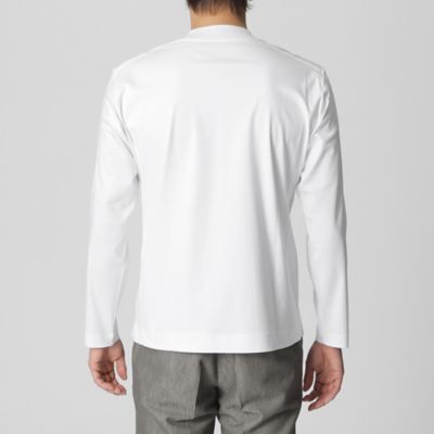 【新色登場！】「Ｄｒｅｓｓ　Ｔｅｅ　Ｓｈｉｒｔｓ」　コットンスムースロングスリーブドレスＴシャツ／長袖カットソー（Ｊ１Ｐ８３３２１＿＿）