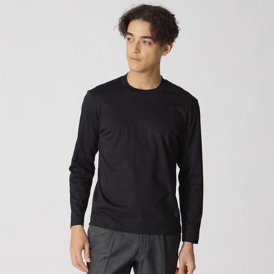 【Ｎｉｋｋｅｉ　ｍａｇａｚｉｎｅ掲載】【追加生産決定】　「Ｄｒｅｓｓ　Ｔｅｅ　Ｓｈｉｒｔｓ」　コットンスムースロングスリーブドレスＴシャツ／