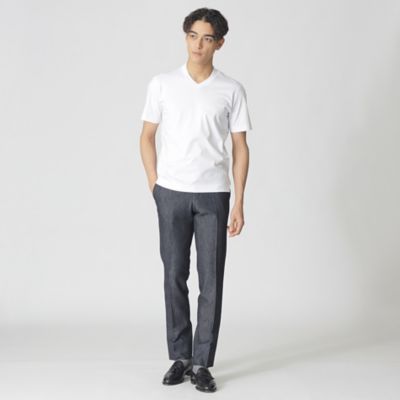【Ｎｉｋｋｅｉ　ｍａｇａｚｉｎ掲載】「Ｄｒｅｓｓ　Ｔｅｅ　Ｓｈｉｒｔｓ」ドレスＶネックＴシャツ（Ｊ１Ｐ８５５２０＿＿）