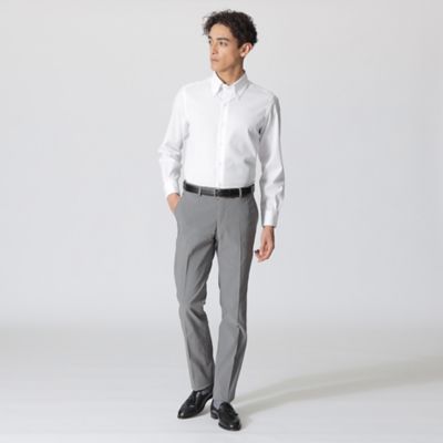 「Ａｄｊｕｓｔａｂｌｅ　Ｆｉｔ」「Ｋｅｅｐ　Ｐｒｅｓｓｅｄ」アポロックコットンストレッチトラウザーズ（Ｊ１Ｑ３９５６５＿＿）