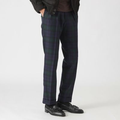タータンチェックトラウザーズ（J1Q42651＿＿） | Paul