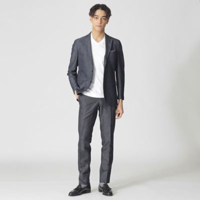 【Ｎｉｋｋｅｉ　ｍａｇａｚｉｎｅ掲載】【ＳＴＵＡＲＴ’Ｓ　ＴＲＡＶＥＬＥＲ】ハイスペックサマーラッセルトラウザーズ（セットアップ対応）（Ｊ１