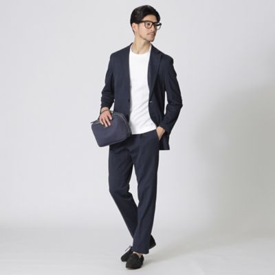 「ＳＴＵＡＲＴ’Ｓ　ＴＲＡＶＥＬＥＲ」　シャドウグレンチェックジャージーパンツ　（セットアップ対応）（Ｊ１Ｑ５４３８０＿＿）