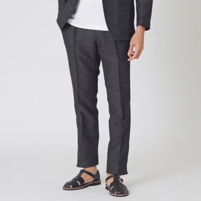 【関税込み】Hugo ベージュ Hismara トラウザーズ IGARASHI TROUSERS（五十嵐トラウザーズ）リネンソリッド2