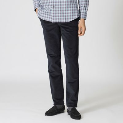 「Ａｄｊｕｓｔａｂｌｅ　Ｆｉｔ」二重織　スエードストレッチパンツ（Ｊ１Ｒ５１４４３＿＿）