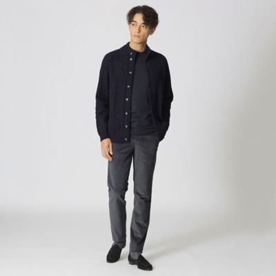 「Ａｄｊｕｓｔａｂｌｅ　Ｆｉｔ」二重織　スエードストレッチパンツ（Ｊ１Ｒ５１４４３＿＿）