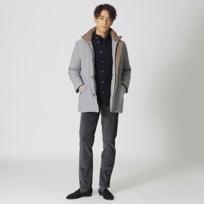「Ａｄｊｕｓｔａｂｌｅ　Ｆｉｔ」二重織　スエードストレッチパンツ（Ｊ１Ｒ５１４４３＿＿）