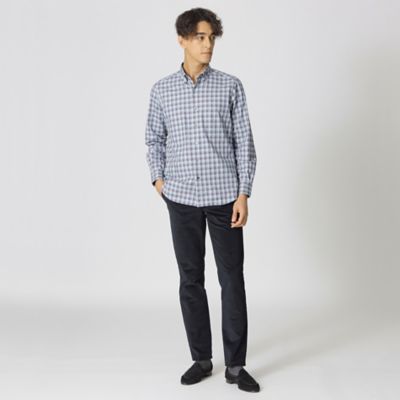 「Ａｄｊｕｓｔａｂｌｅ　Ｆｉｔ」二重織　スエードストレッチパンツ（Ｊ１Ｒ５１４４３＿＿）