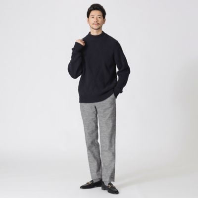 ミルドウールチェックコンフォートスリムパンツ（Ｊ１Ｒ７２２１６＿＿）