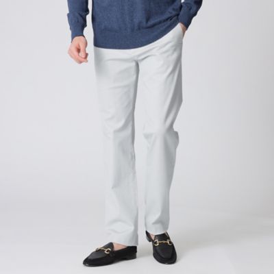 ＜Paul Stuart (Men)＞ガーメントウォッシュコットンストレッチスリムパンツ／チノパンツ（カジュアルパンツ）（Ｊ１Ｒ８６１００＿＿）