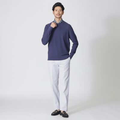 ガーメントウォッシュコットンストレッチスリムパンツ／チノパンツ（カジュアルパンツ）（Ｊ１Ｒ８６３２０＿＿）
