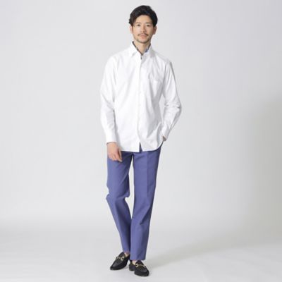 ガーメントウォッシュコットンストレッチスリムパンツ／チノパンツ（カジュアルパンツ）（Ｊ１Ｒ８６３２０＿＿）