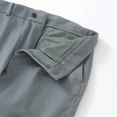 ガーメントウォッシュコットンストレッチスリムパンツ／チノパンツ（カジュアルパンツ）（Ｊ１Ｒ８６３２０＿＿）