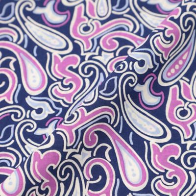 ペイズリープリントハンカチ（Ｊ１Ｕ８７５６０＿＿）