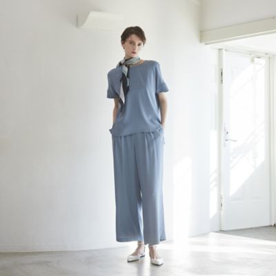 【Ｎｉｋｋｅｉ　ｍａｇａｚｉｎｅ掲載】【ウォッシャブル】ストリームシルクストール（Ｋ１７０２５２２＿＿）