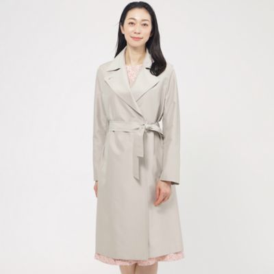 ＜Paul Stuart (Women)＞ソフトタフタ　コート【ウォッシャブル】【はっ水加工】（Ｋ１Ａ２６３２３＿＿）