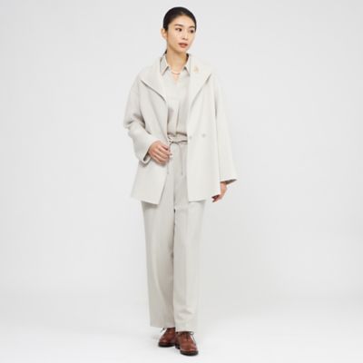 eclat掲載】ウールリバー コート（K1B01641＿＿